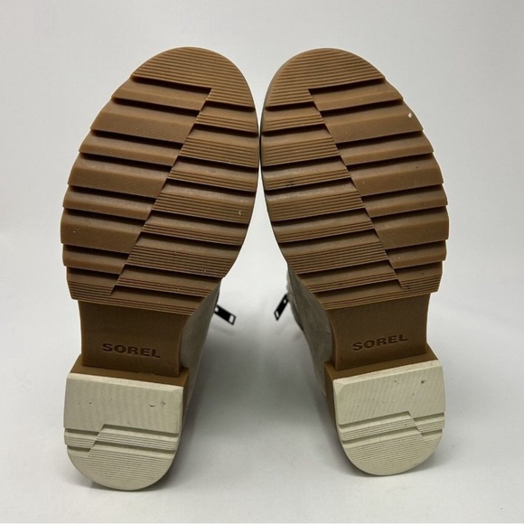 Sorel Emelie II Lace Boots Womens Size 8 Tan Waterproof - Picture 10 of 12